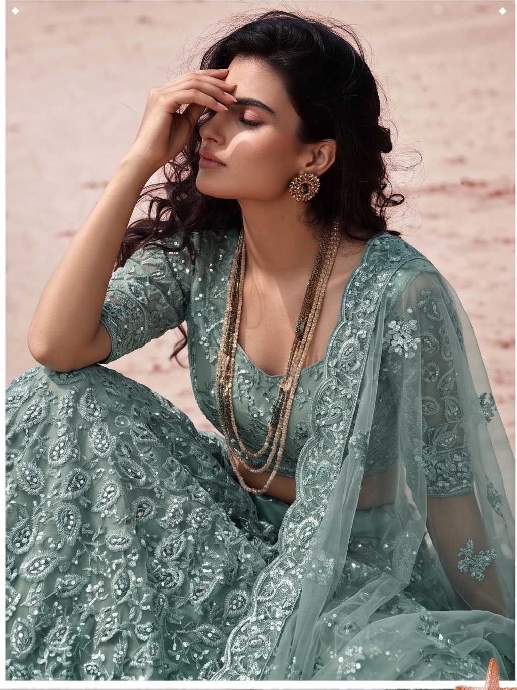 YNF Wholesale Butterfly Net Designer Lehenga  | Surat Manufacturer