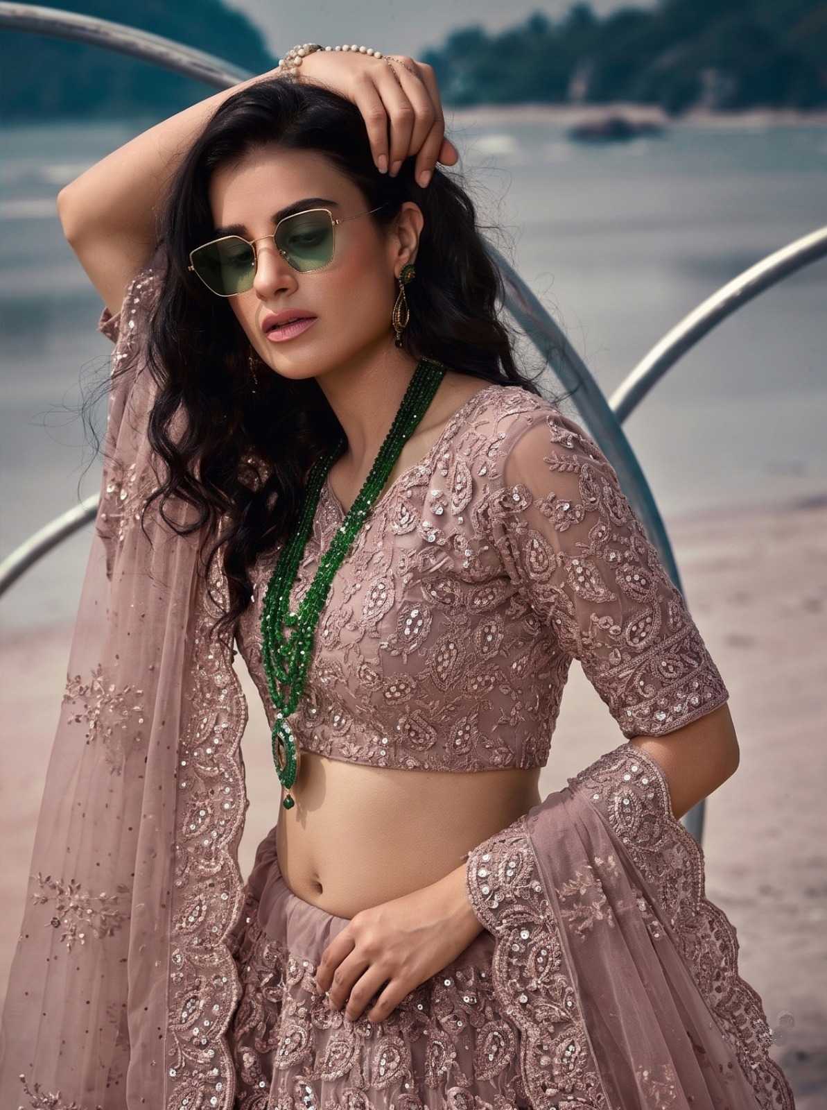 YNF Wholesale Butterfly Net Designer Lehenga  | Surat Manufacturer