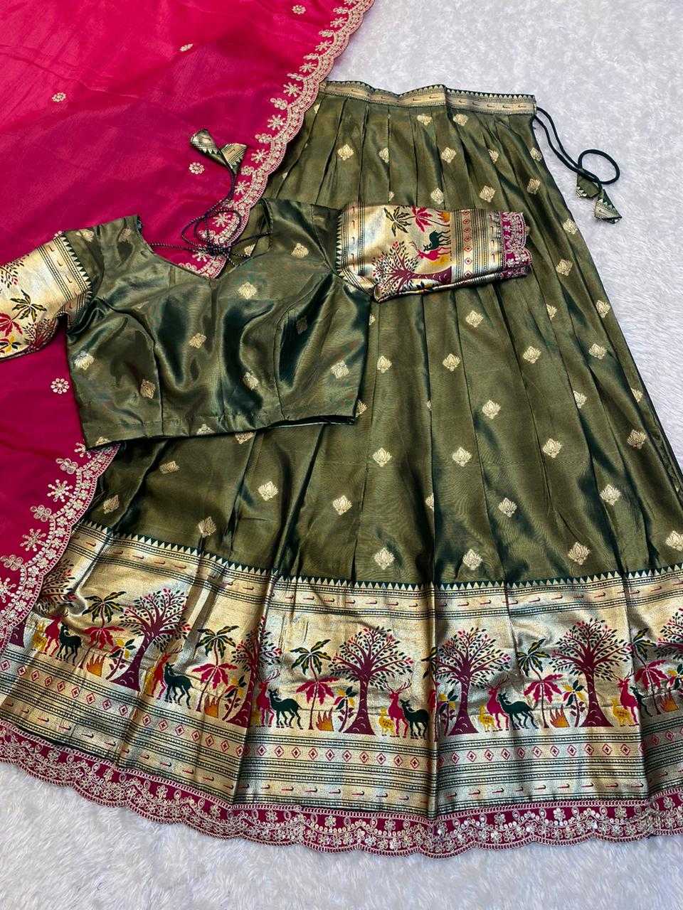 YNF Wholesale Shimmer Silk Designer Lehenga  | Surat Manufacturer