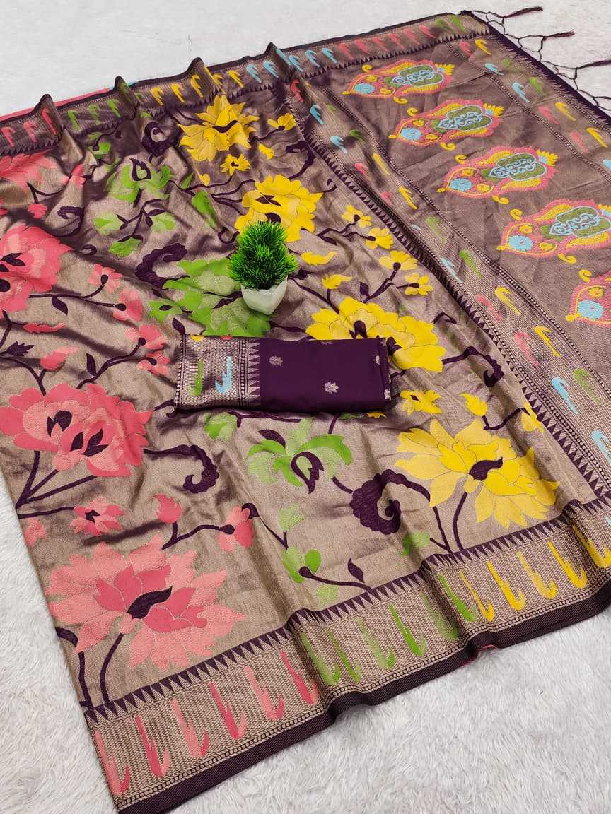 YNF Wholesale Paithani Silk Paithani Sarees  | Surat Manufacturer
