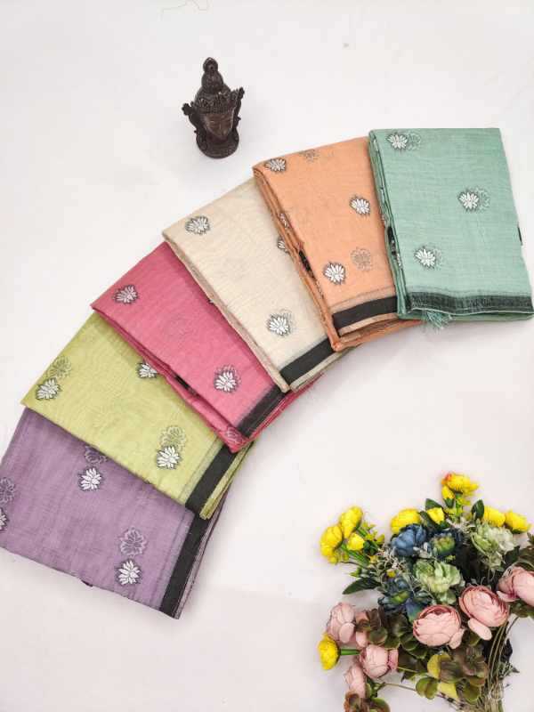 YNF Wholesale Cotton Tissue Silk Saree  | Surat Manufacturer