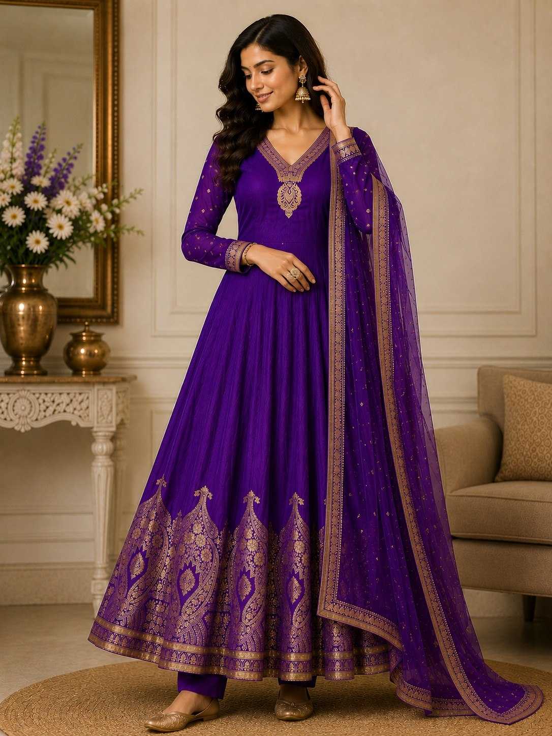 YNF Wholesale Fancy Anarkali Gown  | Surat Manufacturer