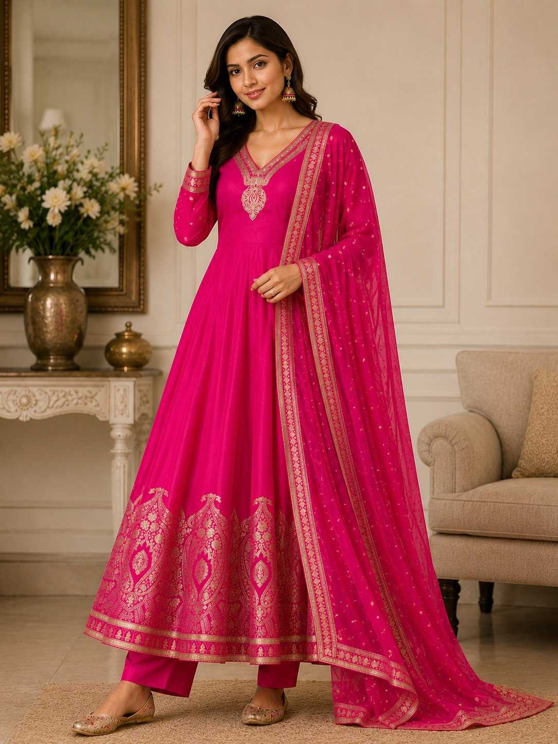 YNF Wholesale Fancy Anarkali Gown  | Surat Manufacturer