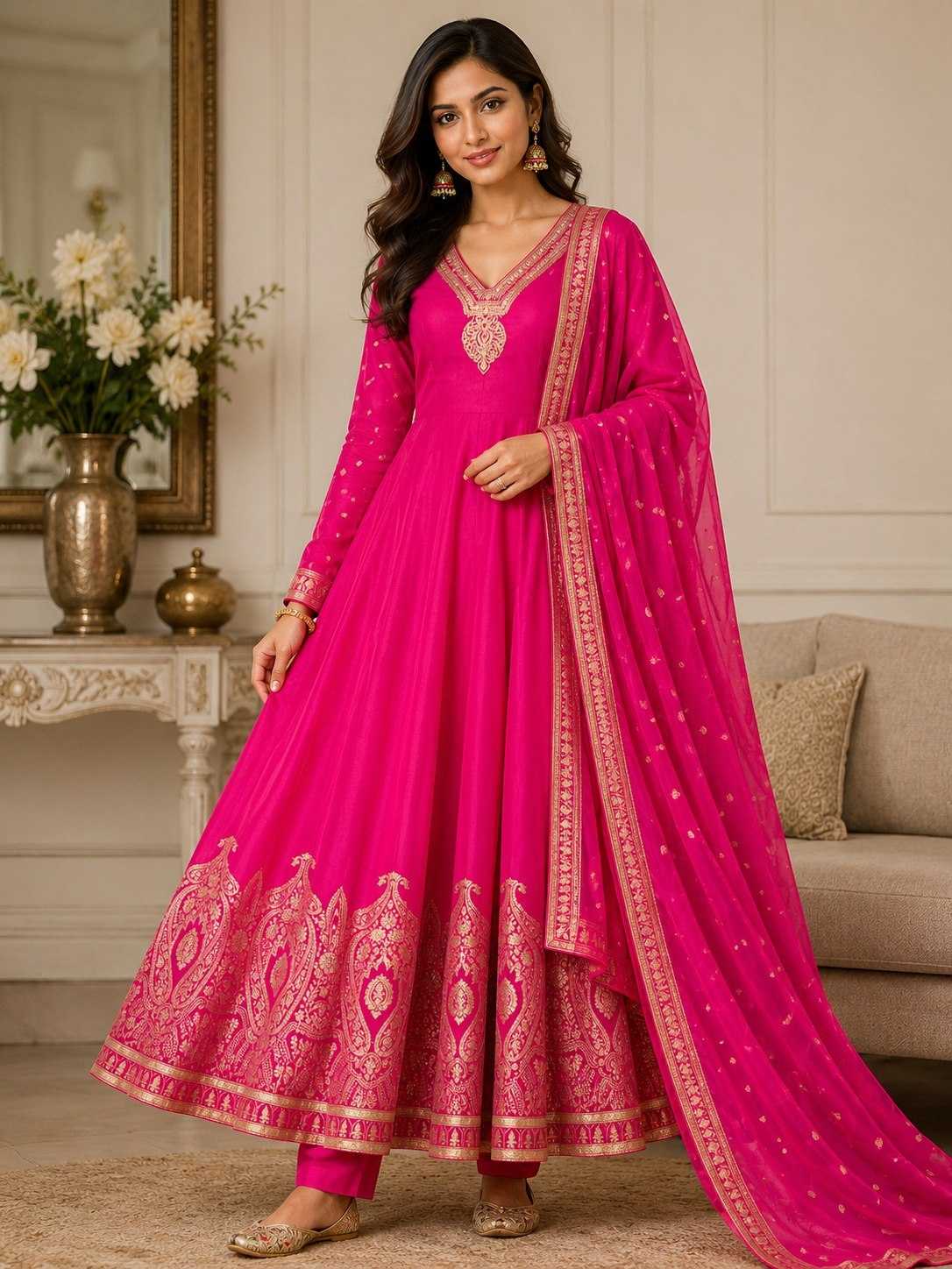 YNF Wholesale Fancy Anarkali Gown  | Surat Manufacturer