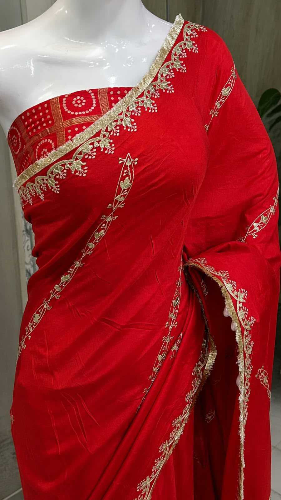 YNF Wholesale Gajji Silk Printed Sarees  | Surat Manufacturer