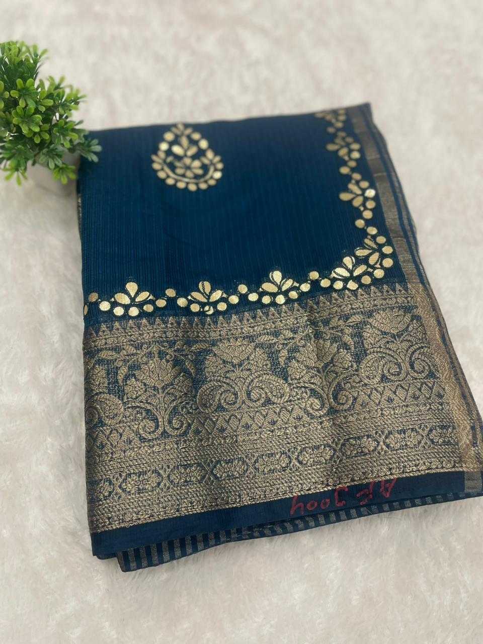 YNF Wholesale Soft Cotton Gota Patti Sarees  | Surat Manufacturer