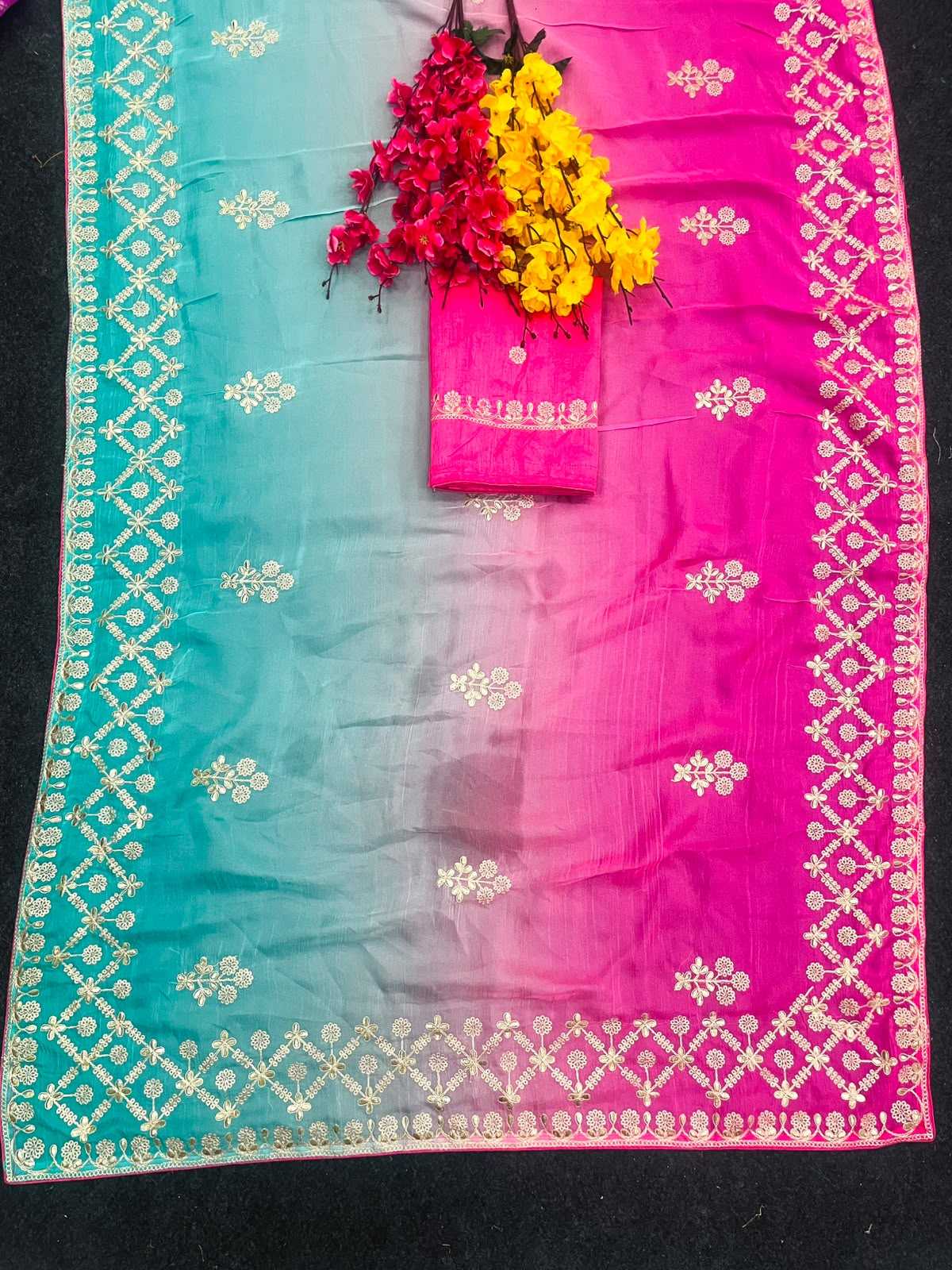 YNF Wholesale Chiffon Printed Sarees  | Surat Manufacturer