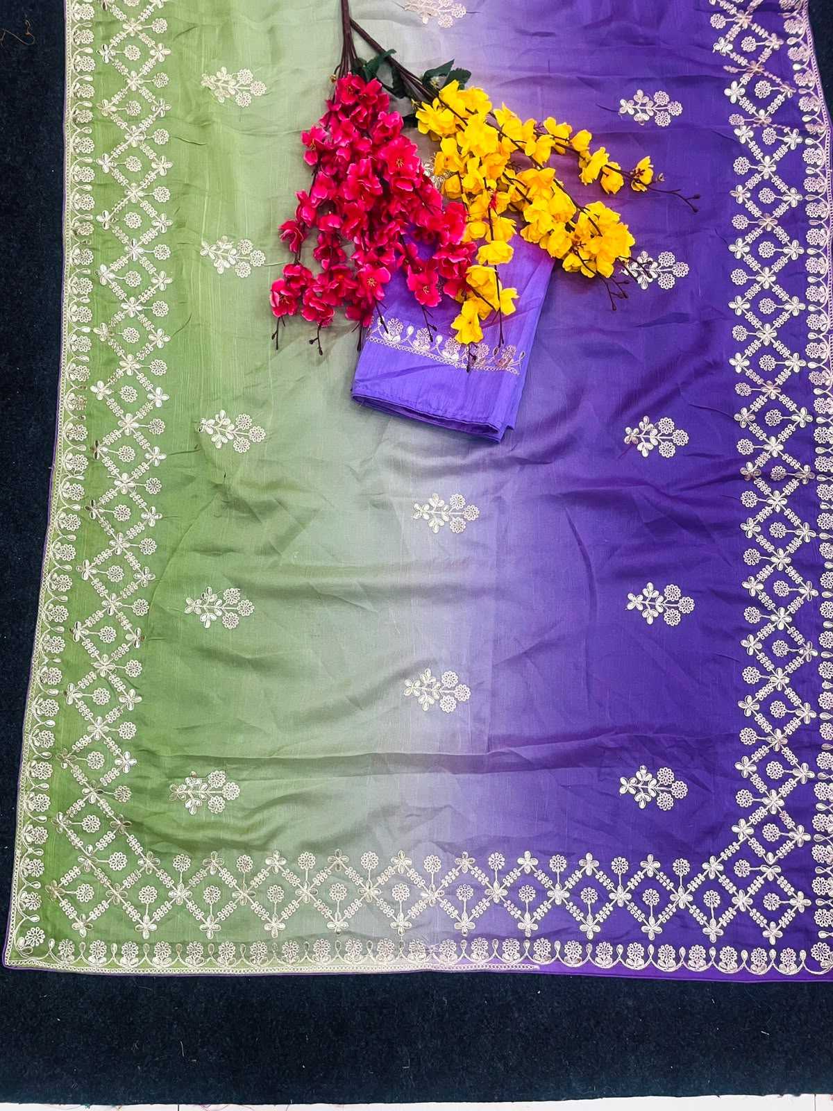 YNF Wholesale Chiffon Printed Sarees  | Surat Manufacturer