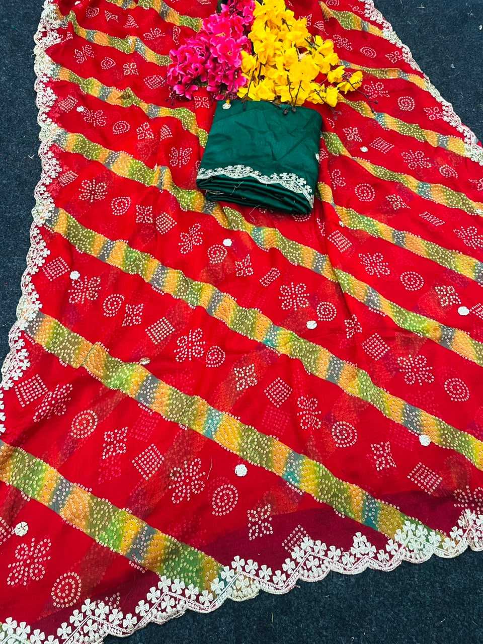 YNF Wholesale Chiffon Designer Sarees  | Surat Manufacturer