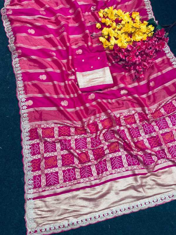 YNF Wholesale Gajji Silk Designer Sarees  | Surat Manufacturer