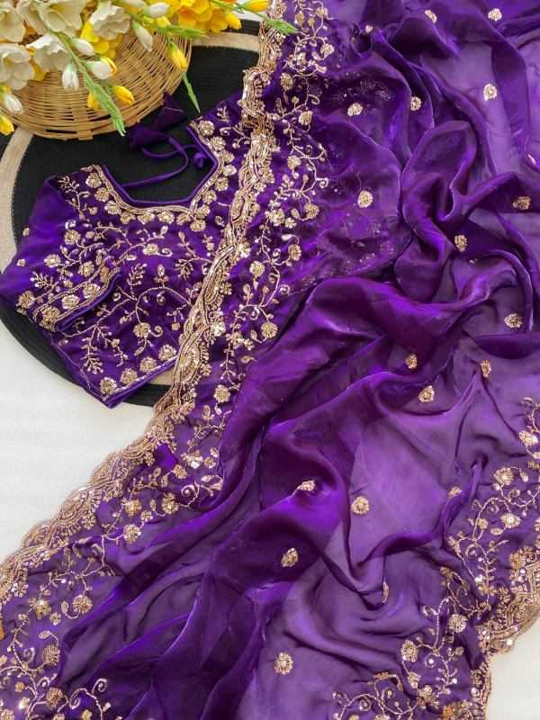 YNF Wholesale Space Silk Party Wear Silk Sarees  | Surat Manufacturer