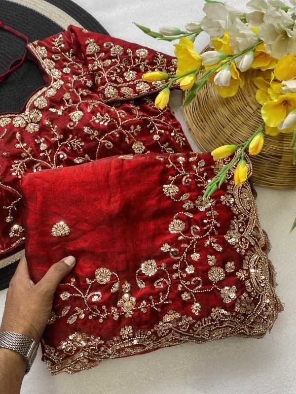 YNF Wholesale Space Silk Party Wear Silk Sarees  | Surat Manufacturer