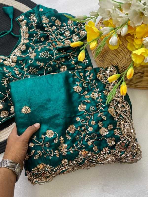 YNF Wholesale Space Silk Party Wear Silk Sarees  | Surat Manufacturer