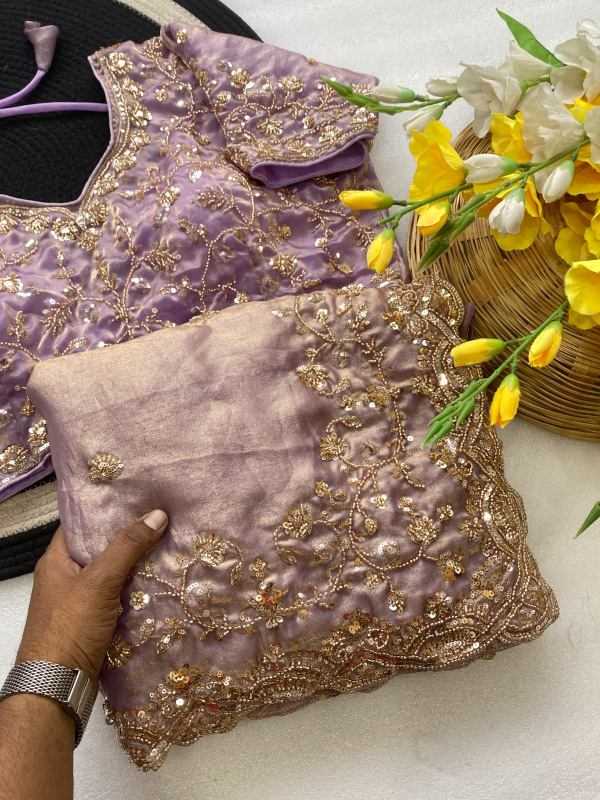 YNF Wholesale Space Silk Party Wear Silk Sarees  | Surat Manufacturer