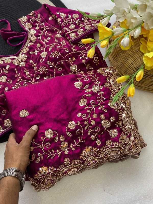 YNF Wholesale Space Silk Party Wear Silk Sarees  | Surat Manufacturer