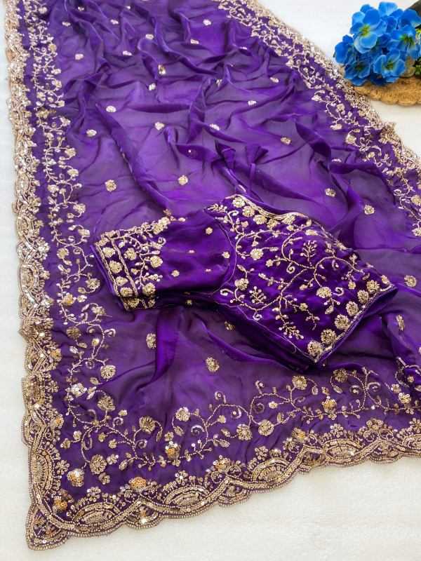 YNF Wholesale Space Silk Party Wear Silk Sarees  | Surat Manufacturer