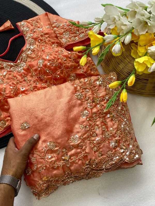 YNF Wholesale Space Silk Party Wear Silk Sarees  | Surat Manufacturer