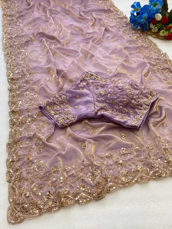 YNF Wholesale Space Silk Party Wear Silk Sarees  | Surat Manufacturer