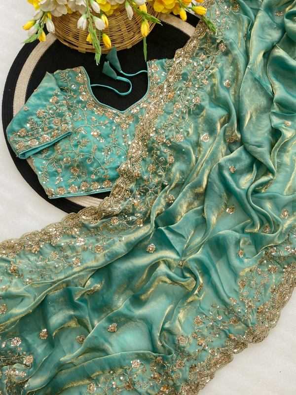 YNF Wholesale Space Silk Party Wear Silk Sarees  | Surat Manufacturer