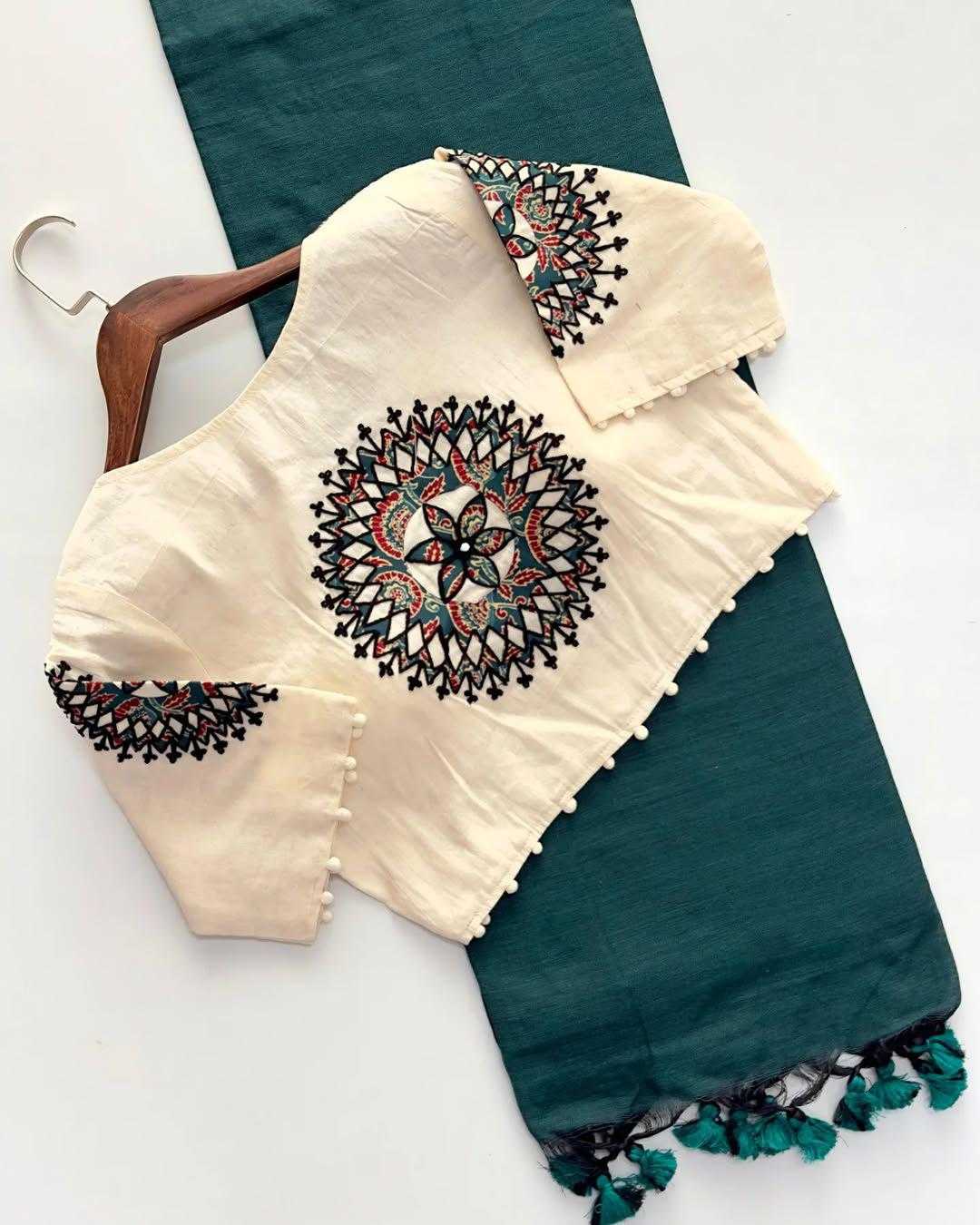 YNF Wholesale Khadi Cotton Designer Blouse  | Surat Manufacturer
