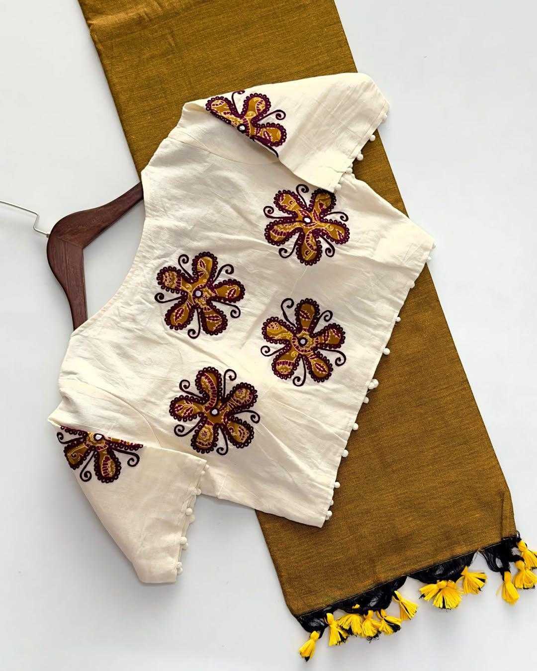YNF Wholesale Khadi Cotton Designer Blouse  | Surat Manufacturer