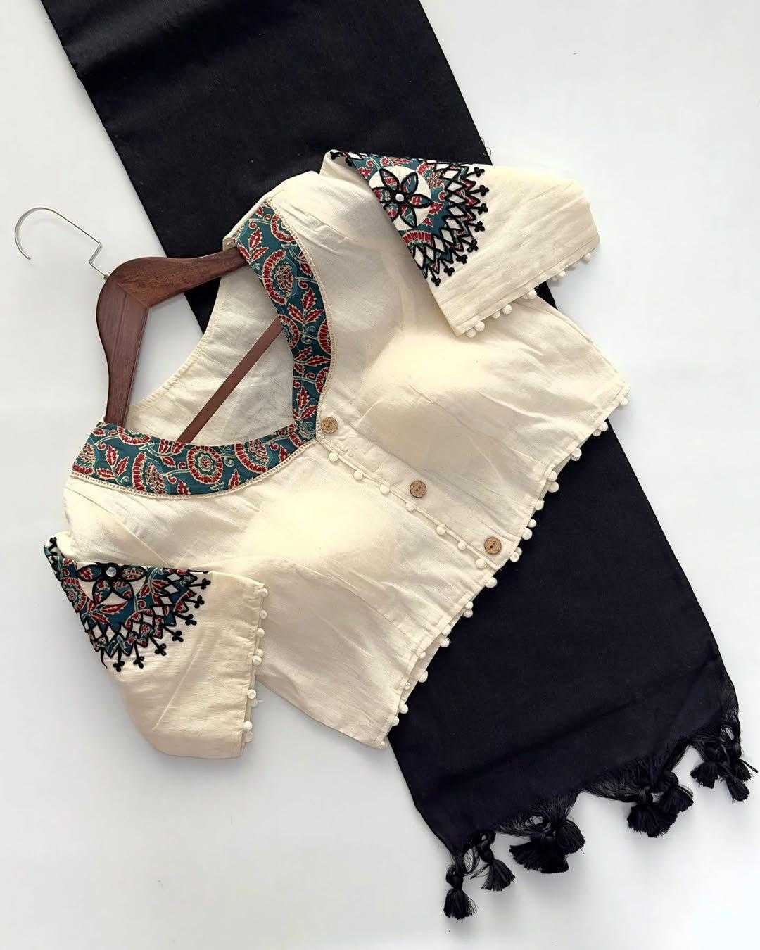 YNF Wholesale Khadi Cotton Designer Blouse  | Surat Manufacturer