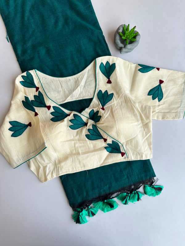 YNF Wholesale Khadi Cotton Designer Blouse  | Surat Manufacturer
