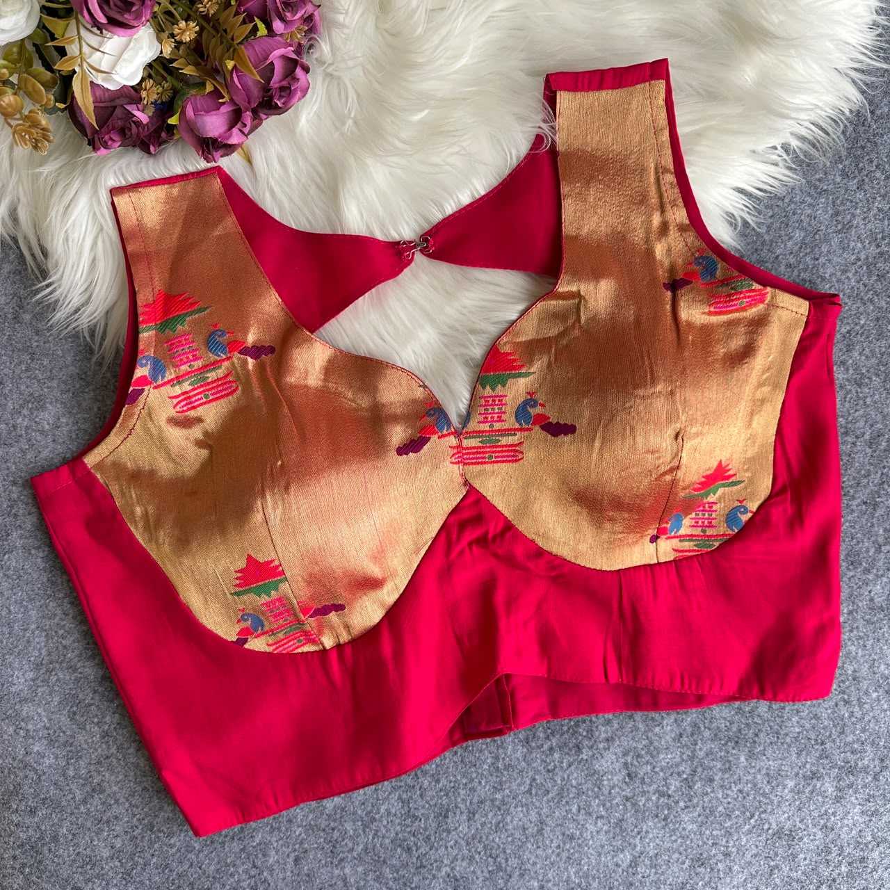 YNF Wholesale Heavy Silk Designer Blouse  | Surat Manufacturer