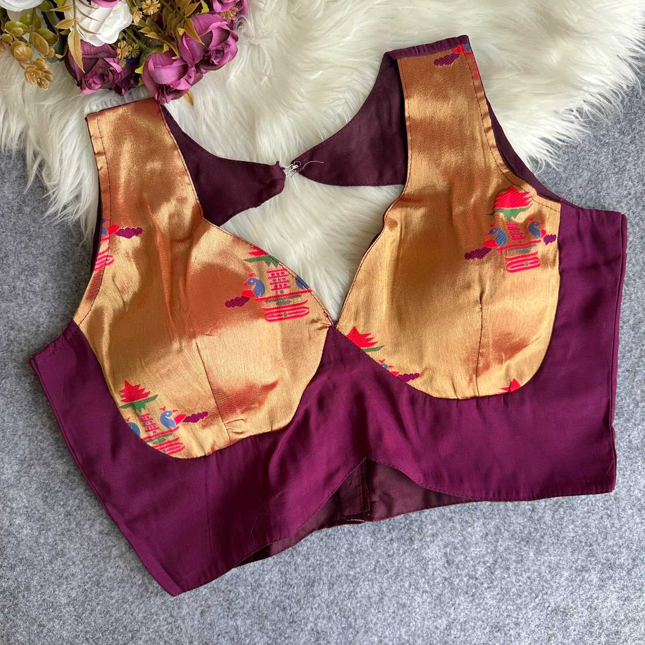 YNF Wholesale Heavy Silk Designer Blouse  | Surat Manufacturer