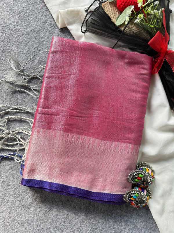 YNF Wholesale Tissue Fancy Sarees  | Surat Manufacturer