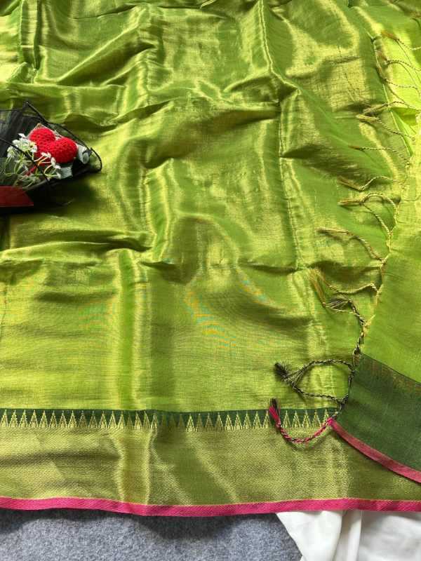 YNF Wholesale Tissue Fancy Sarees  | Surat Manufacturer