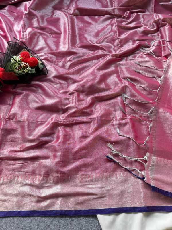 YNF Wholesale Tissue Fancy Sarees  | Surat Manufacturer