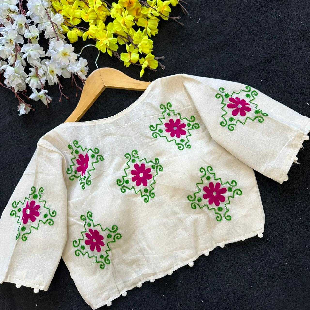 YNF Wholesale Khadi Cotton Designer Blouse  | Surat Manufacturer