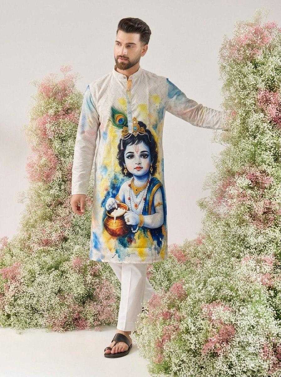 YNF Wholesale Cotton Mens Kurtas  | Surat Manufacturer