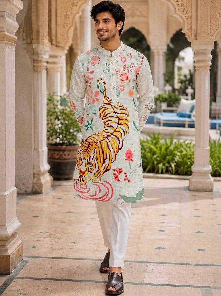 YNF Wholesale Cotton Mens Kurtas  | Surat Manufacturer
