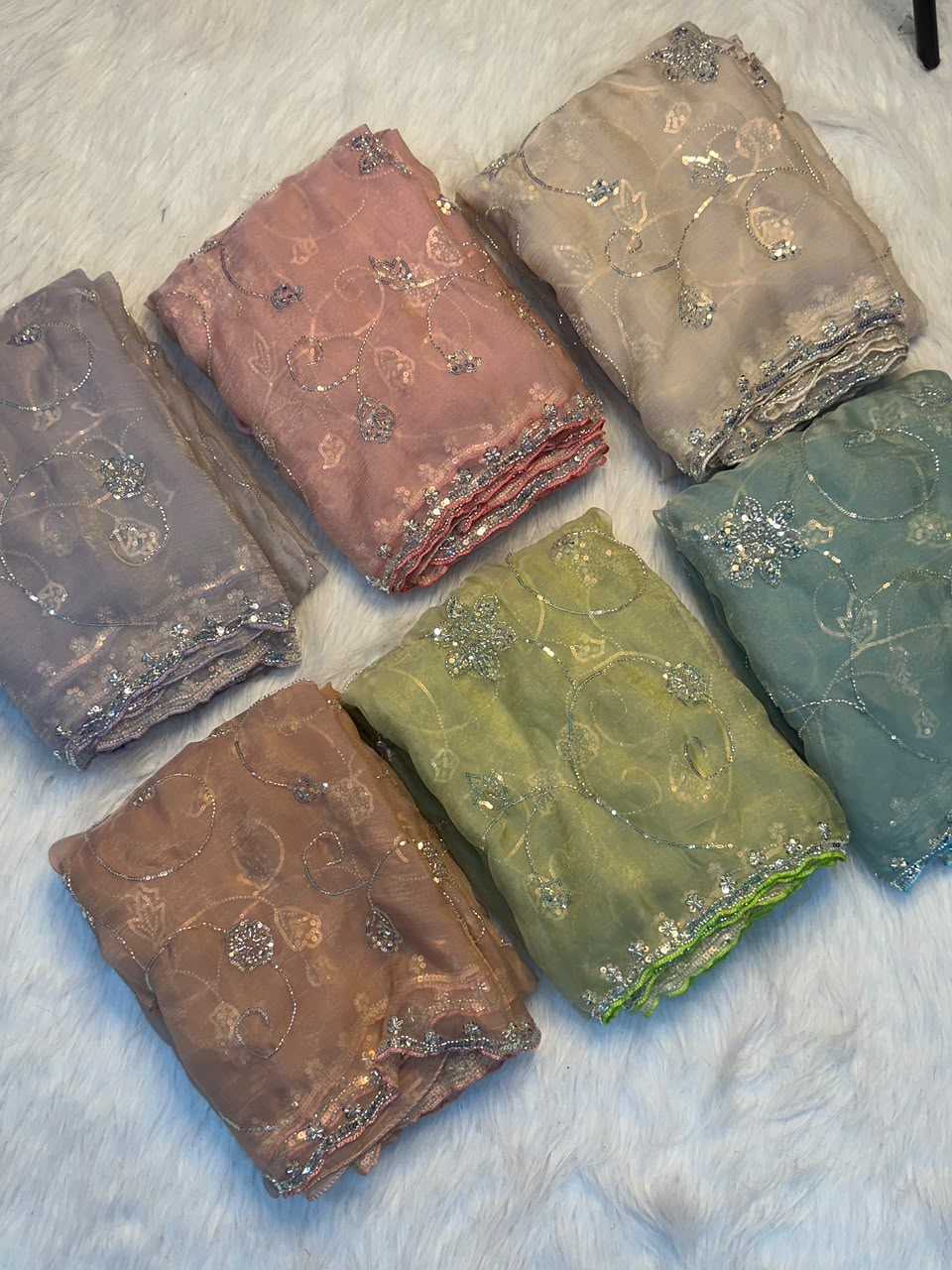 YNF Wholesale Tissue Designer Sarees  | Surat Manufacturer