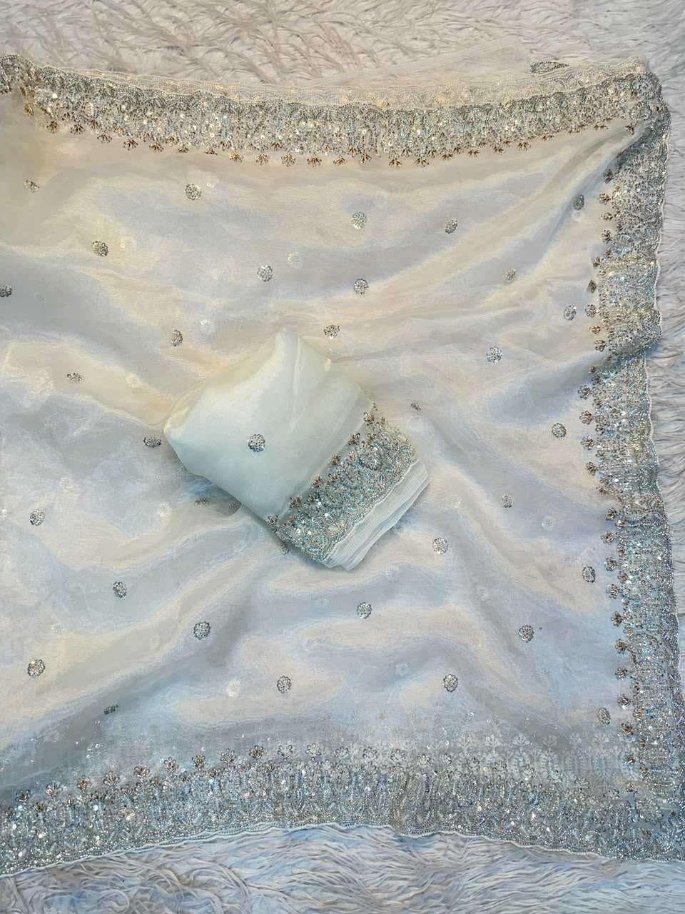 YNF Wholesale Tissue Designer Sarees  | Surat Manufacturer