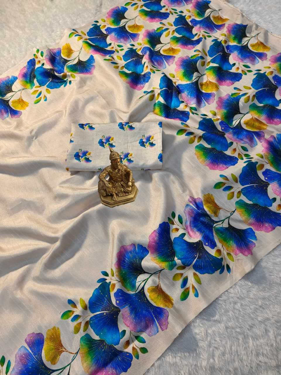 YNF Wholesale Tussar Silk Tissue Silk Saree  | Surat Manufacturer