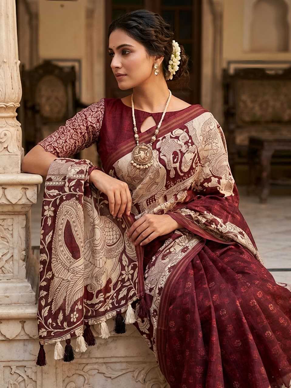YNF Wholesale Kota Chex Printed Sarees  | Surat Manufacturer