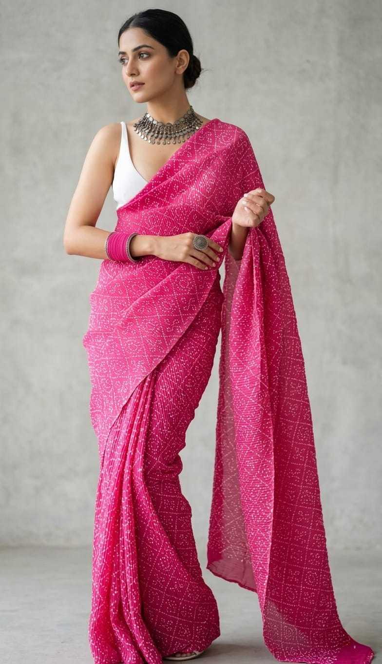 YNF Wholesale Crunchi Designer Sarees  | Surat Manufacturer