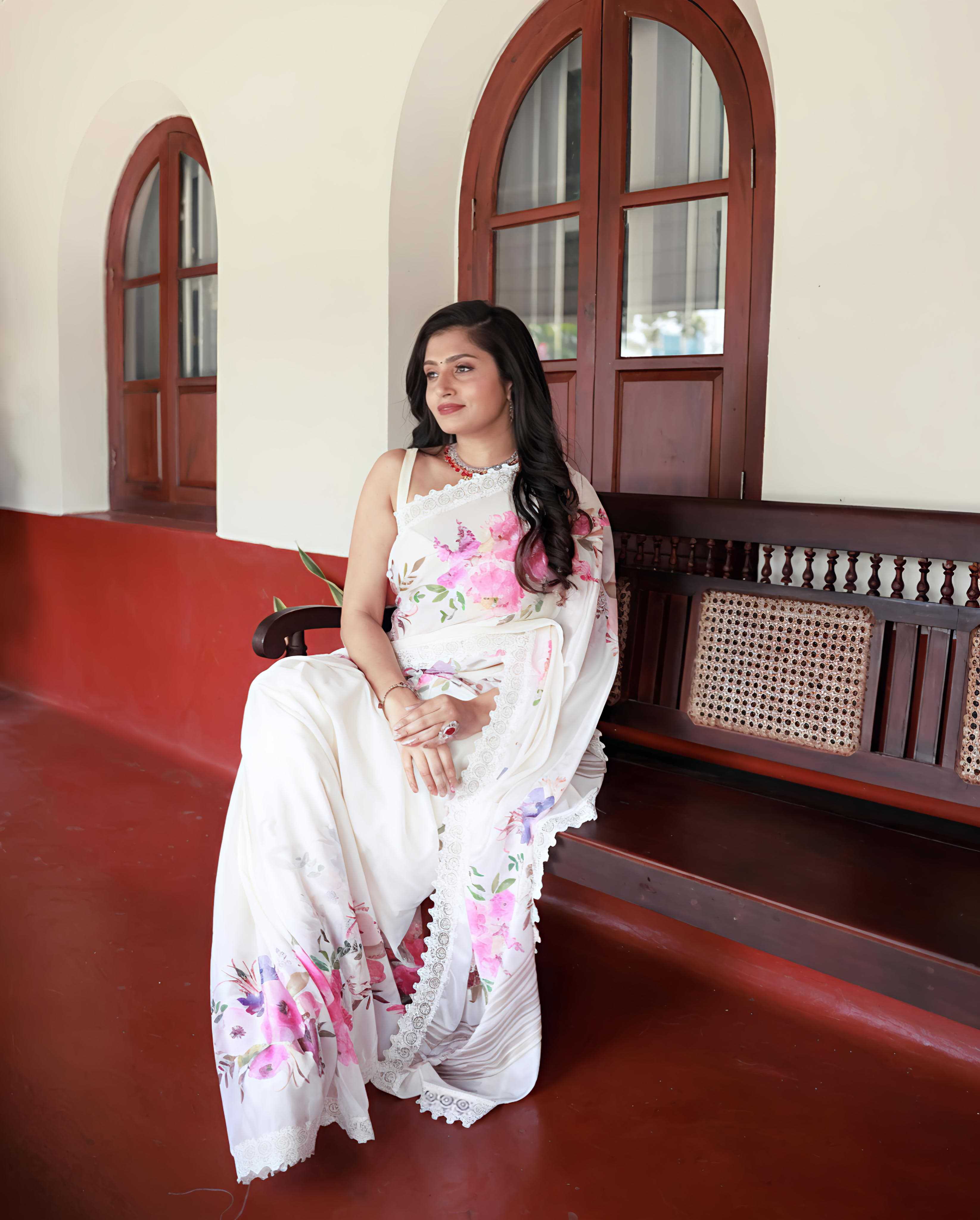YNF Wholesale Blooming Designer Sarees  | Surat Manufacturer