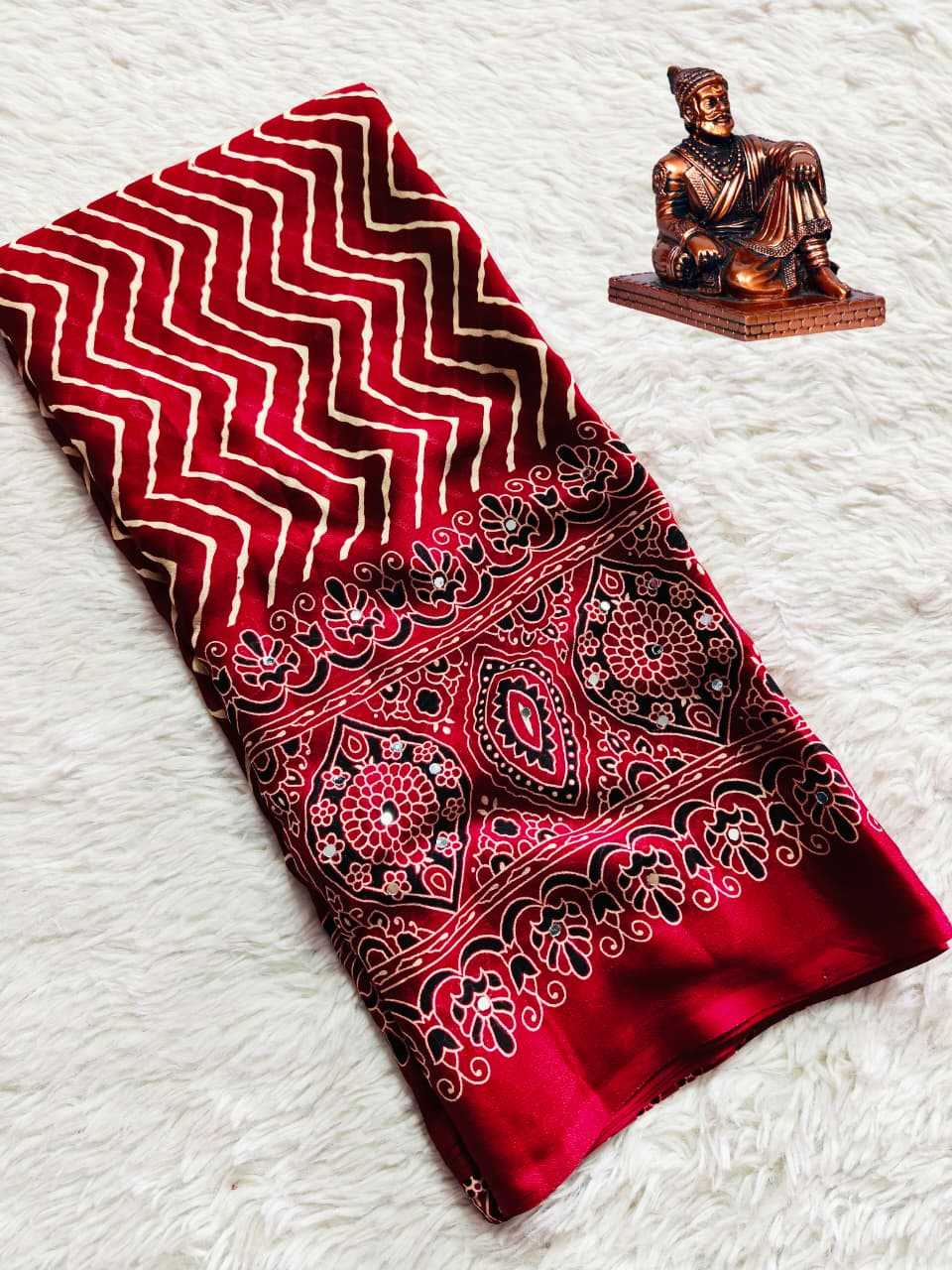 YNF Wholesale Satin Leheriya Sarees  | Surat Manufacturer