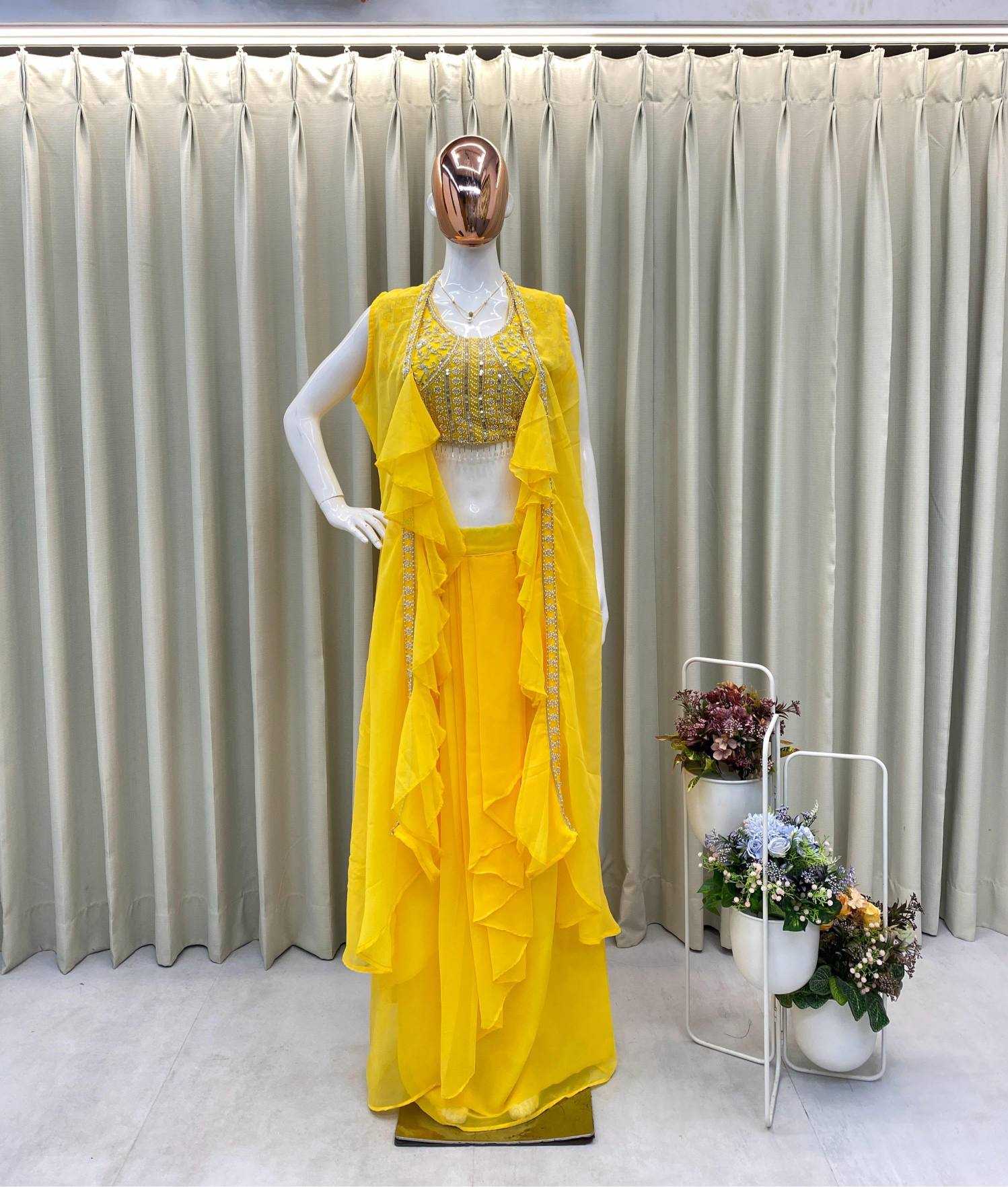 YNF Wholesale Georgette Designer Lehenga  | Surat Manufacturer