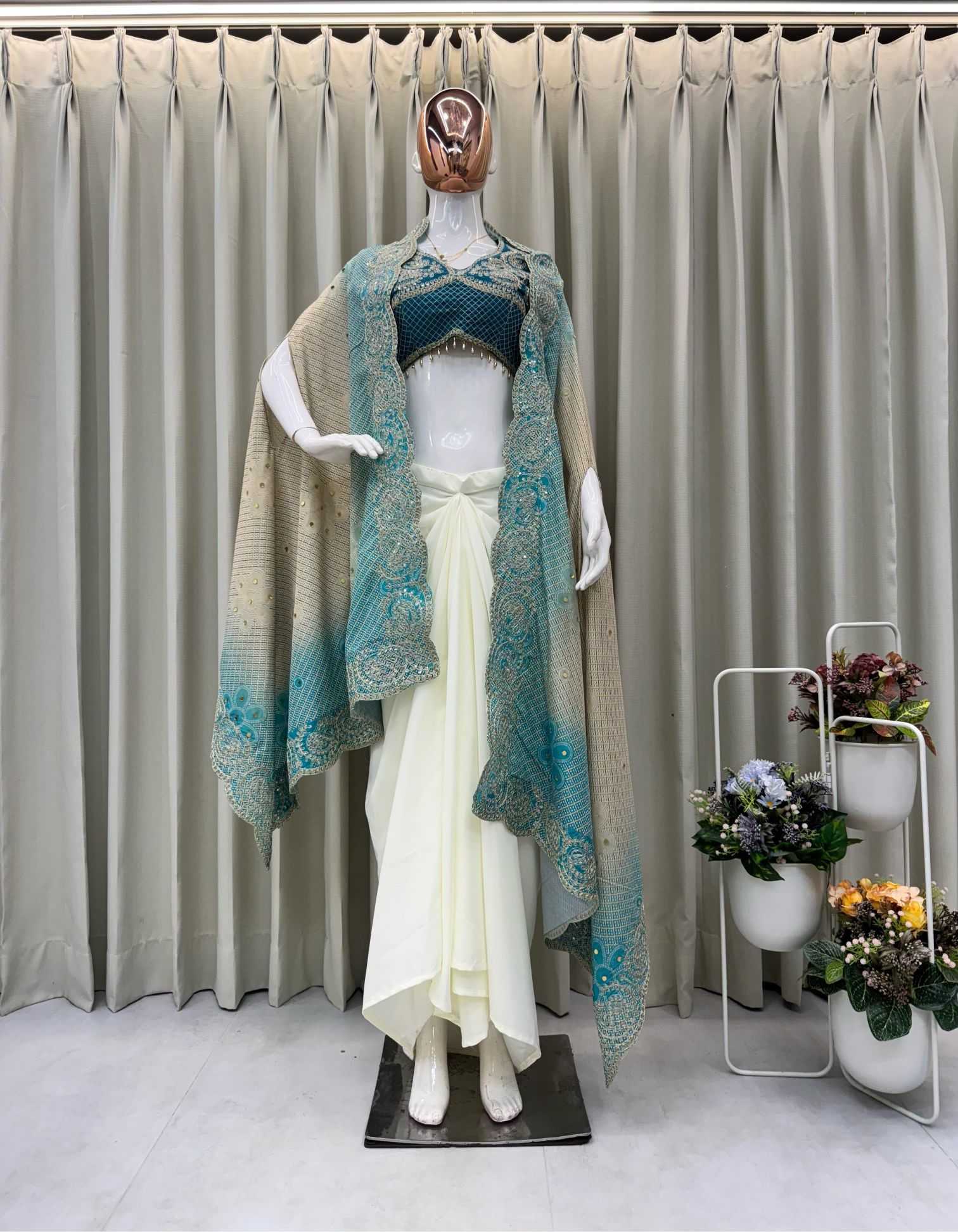 YNF Wholesale Silk Ready To Wear Sarees  | Surat Manufacturer