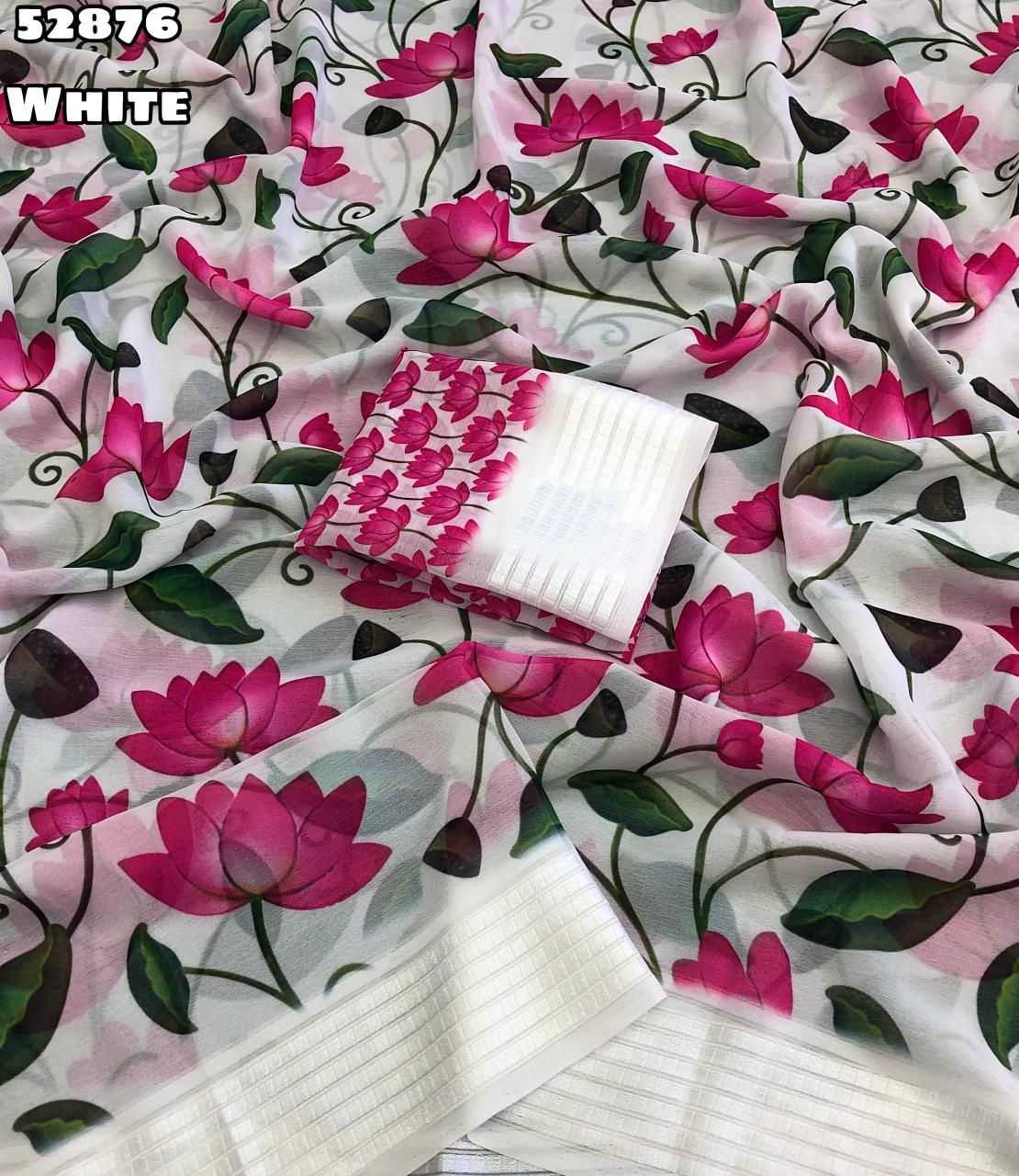 YNF Wholesale Chiffon Printed Sarees  | Surat Manufacturer