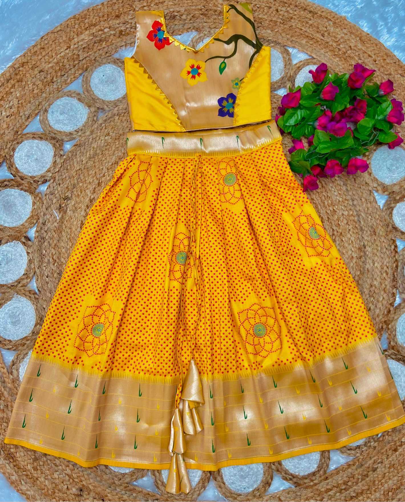 YNF Wholesale Fancy Kids Lehenga  | Surat Manufacturer