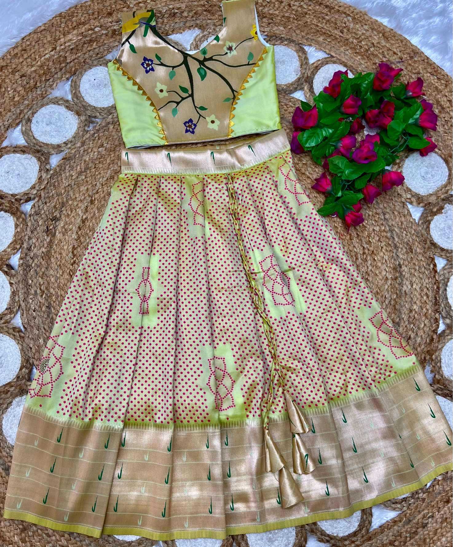 YNF Wholesale Fancy Kids Lehenga  | Surat Manufacturer