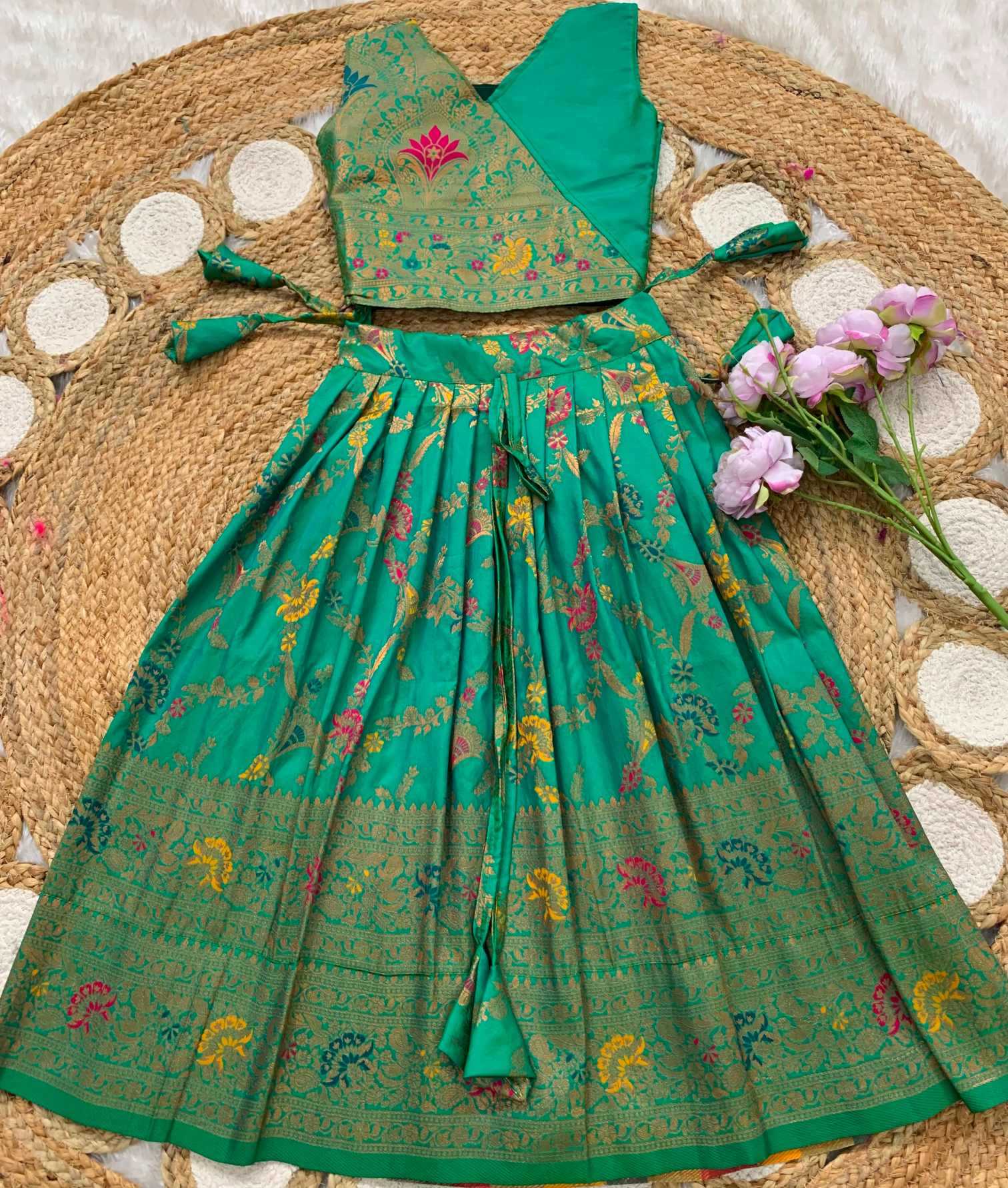 YNF Wholesale Fancy Kids Lehenga  | Surat Manufacturer