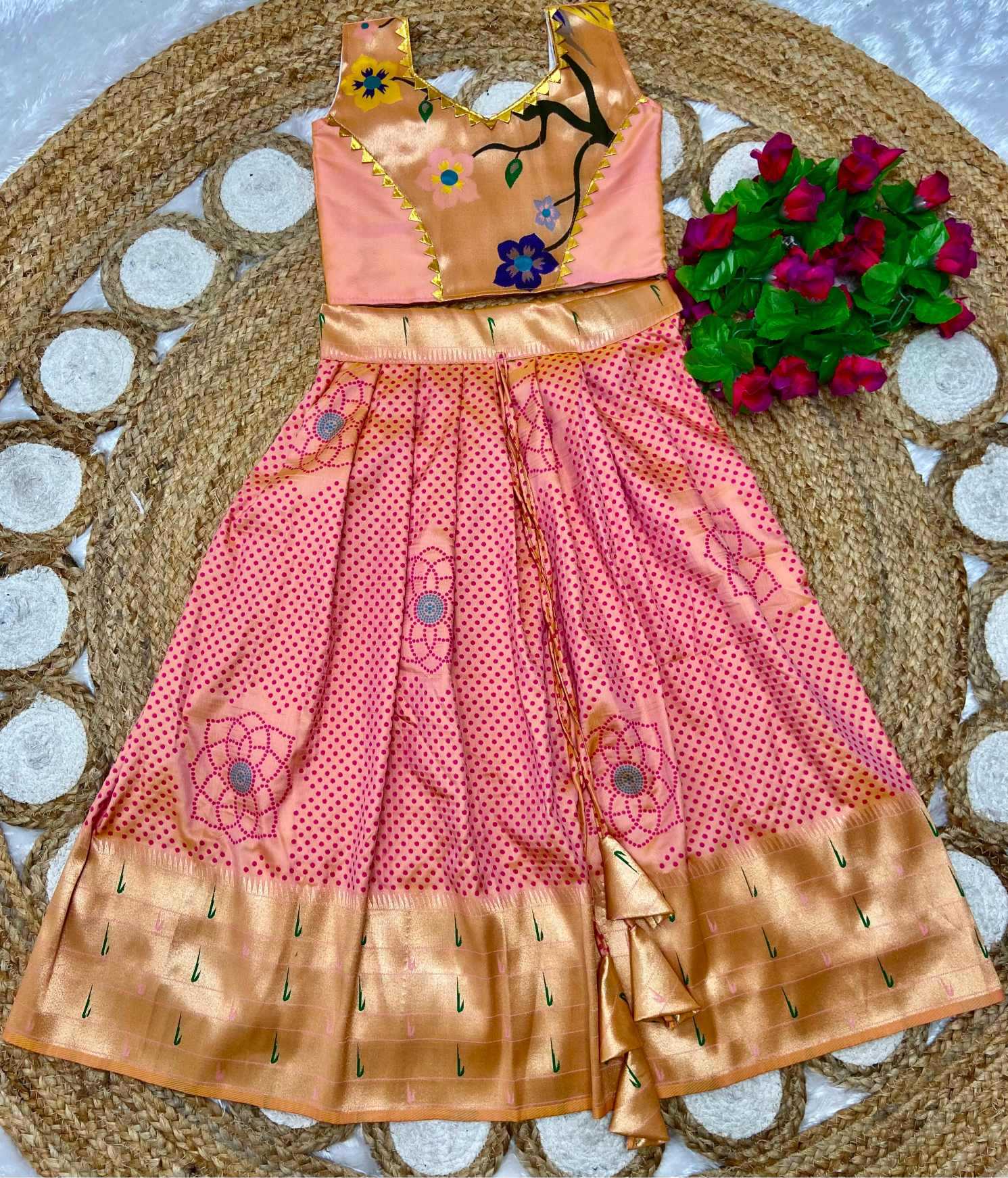 YNF Wholesale Fancy Kids Lehenga  | Surat Manufacturer