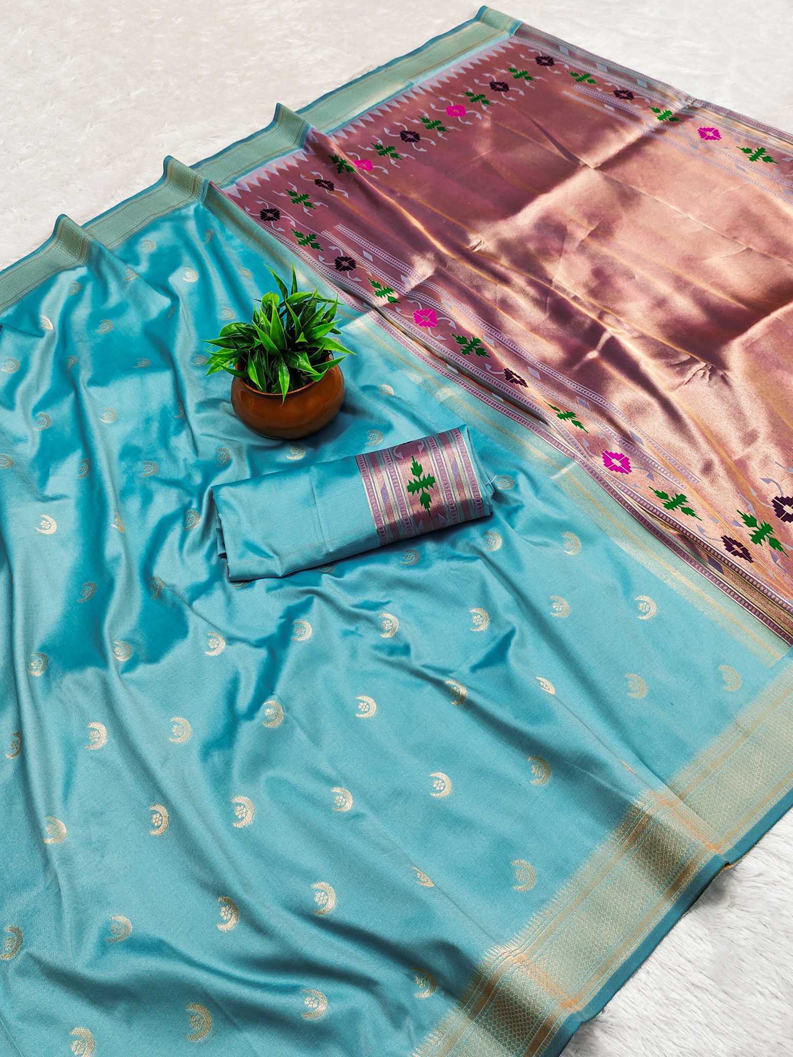 YNF Wholesale Paithani Silk Paithani Sarees  | Surat Manufacturer